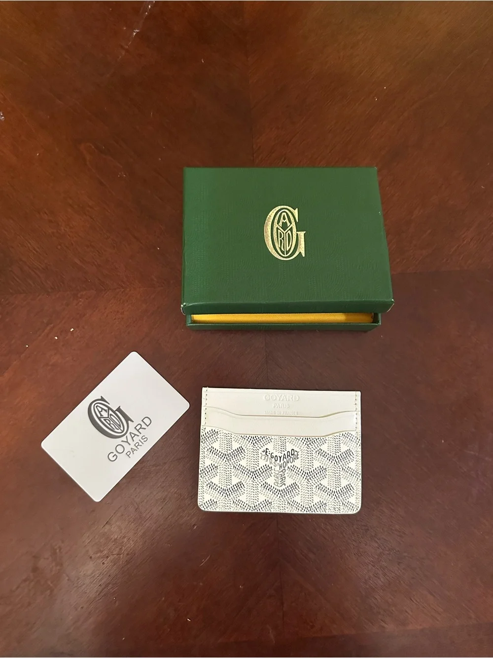 BRAND NEW White Cardholder